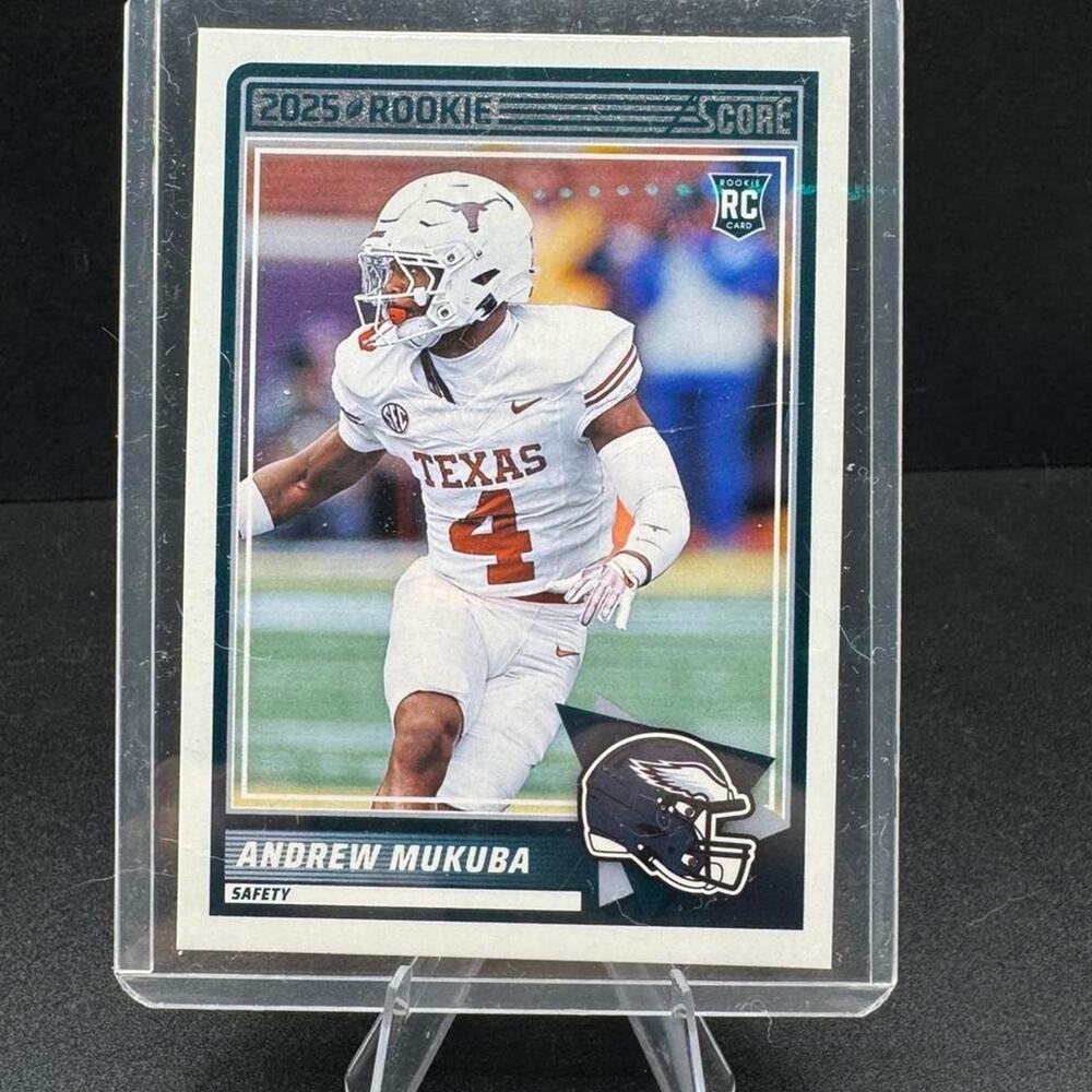 2025 panini score andrew mukuba